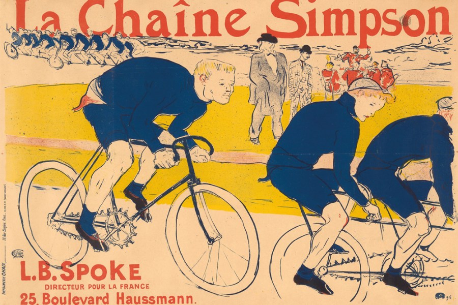 La Chaîne Simpson (1896), Henri de Toulouse-Lautrec. Art Institute of Chicago