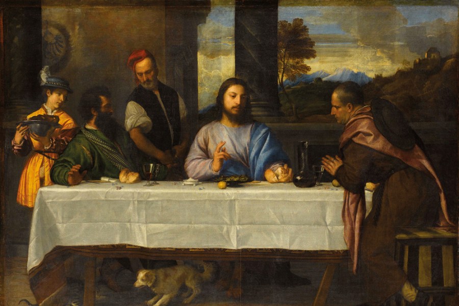 The Supper at Emmaus (c. 1530), Titian.