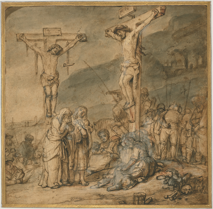  The Crucifixion (c. 1650), Samuel van Hoogstraten. 