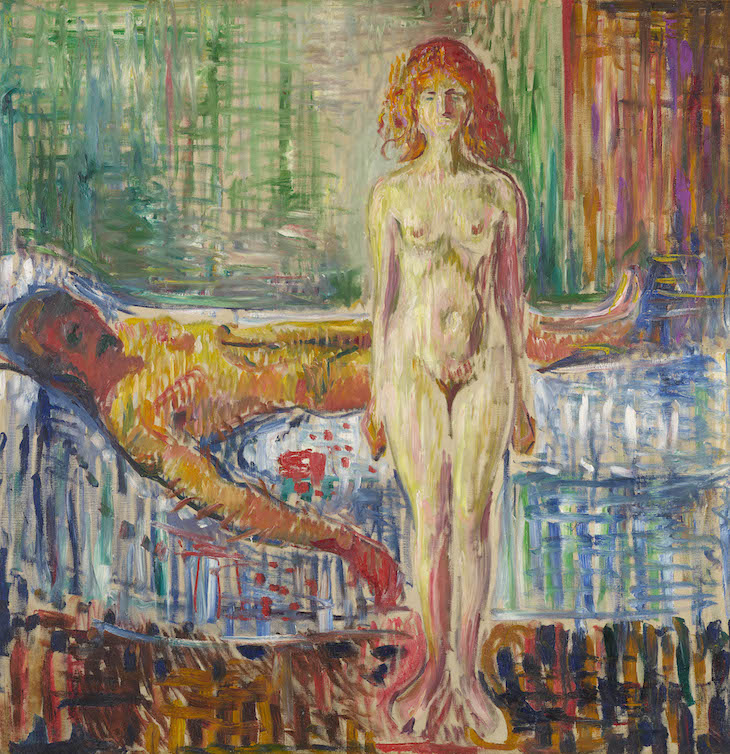 The Death of Marat (1907), Edvard Munch.