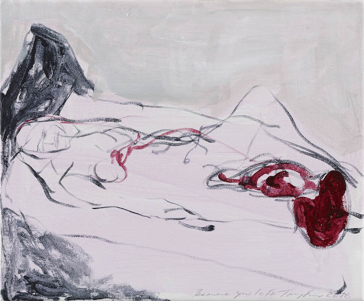 Because you left (2016), Tracey Emin.