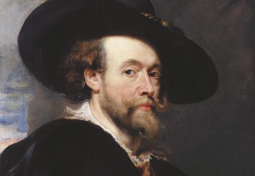 Self-Portrait (detail; 1623), Peter Paul Rubens.