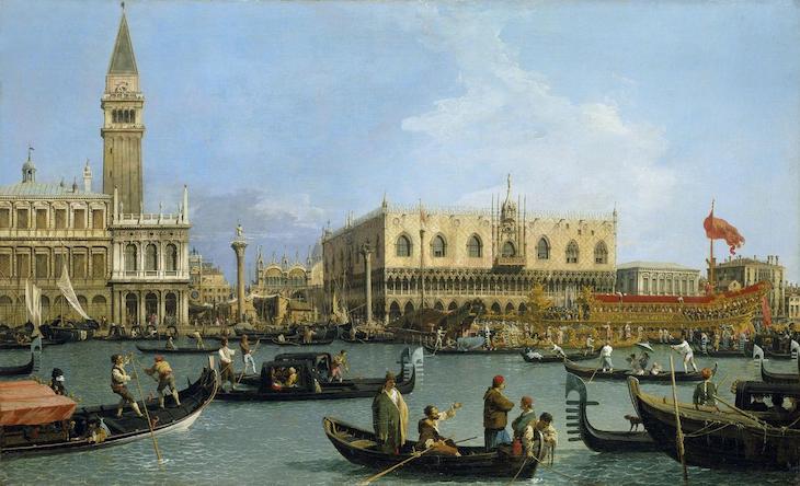 The Bacino di San Marco on Ascension Day (c. 1733–34), Canaletto. 