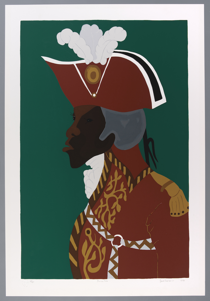 General Toussaint L’Ouverture (1986), Jacob Lawrence.