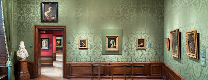 The Mauritshuis virtual tour, viewed on browser