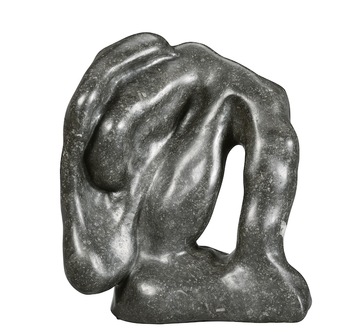 Automatic Sculpture (Homage to Rodin) (1938), Hans Arp. 