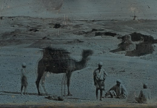 Near Alexandria: The Desert (detail; 1842), Joseph-Philibert Girault de Prangey.
