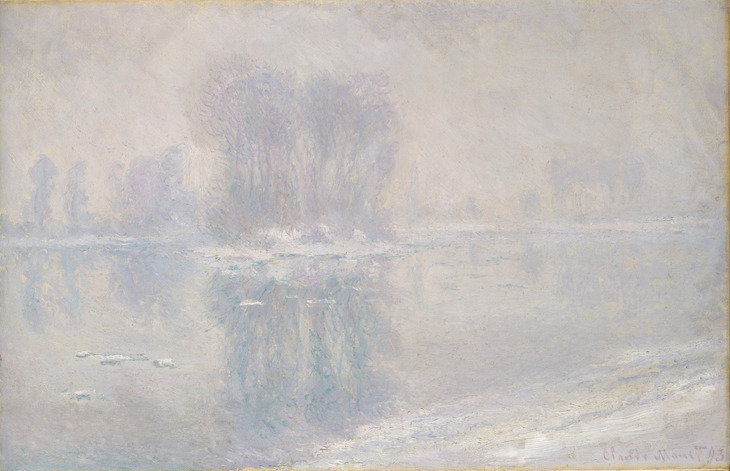 Ice Floes (1893), Claude Monet.