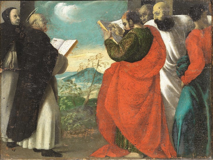 Doctors of the Church (16th century), anonymous Italian artist.