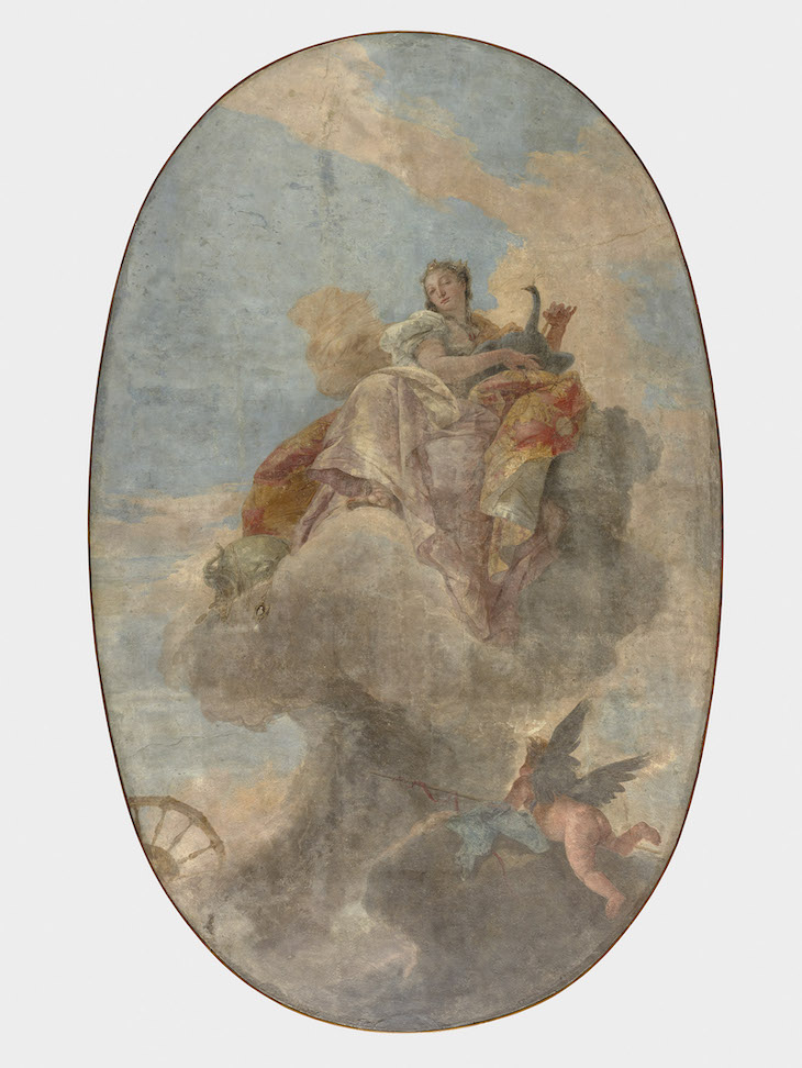 Juno among the Clouds (c. 1735), Gianbattista Tiepolo.