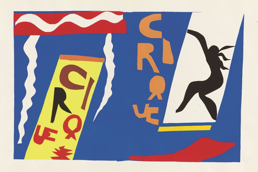 ‘Cirque’ from Jazz (1947), Henri Matisse. Philadelphia Museum of Art.