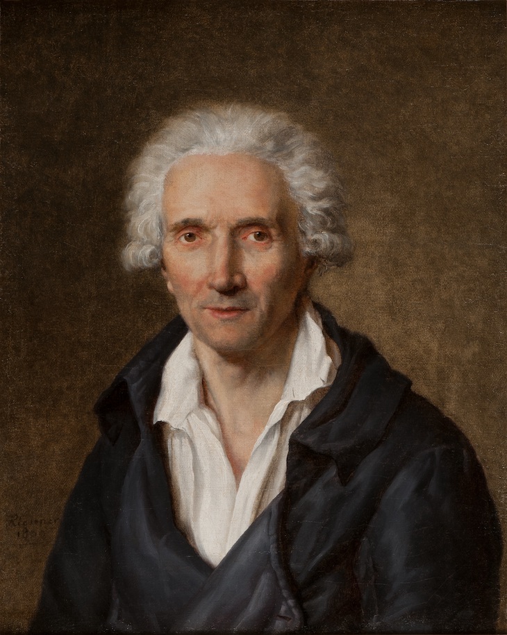 Portrait of Jean-Henri Riesener, the artist’s father (1800), Henri François Riesener. 