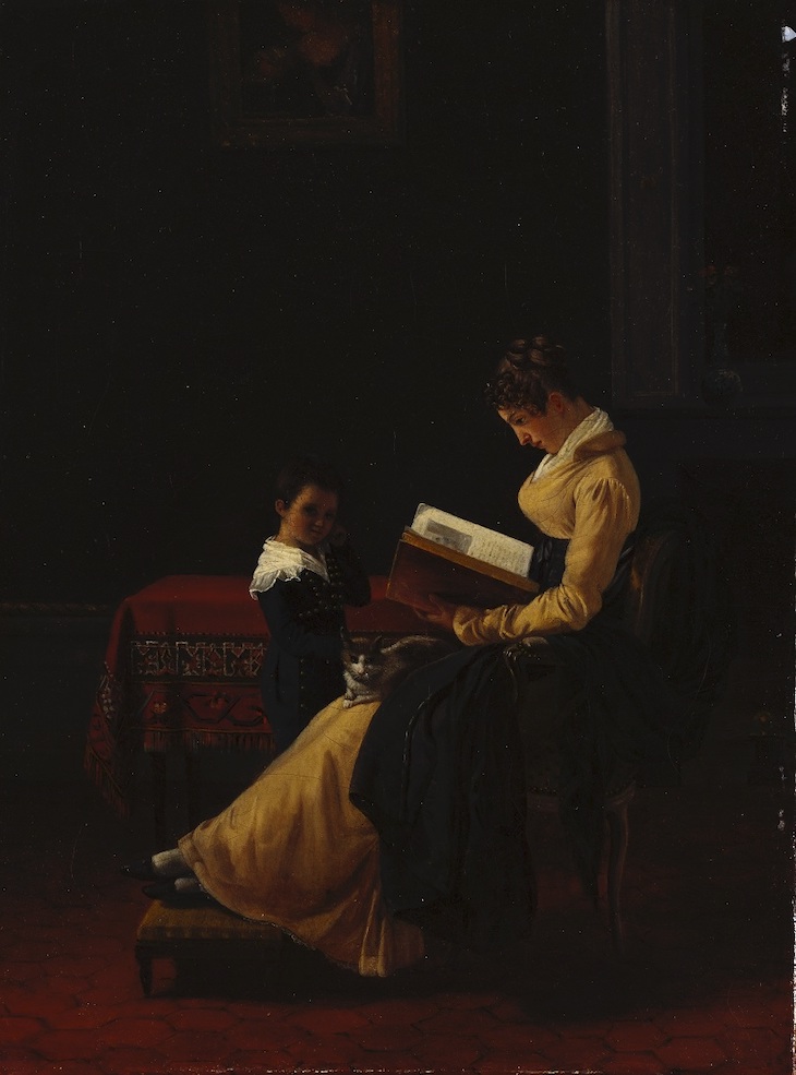 The Reader (1817), Marguerite Gérard. 