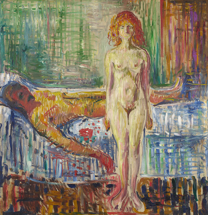The Death of Marat (1907), Edvard Munch. Munchmuseet, Oslo