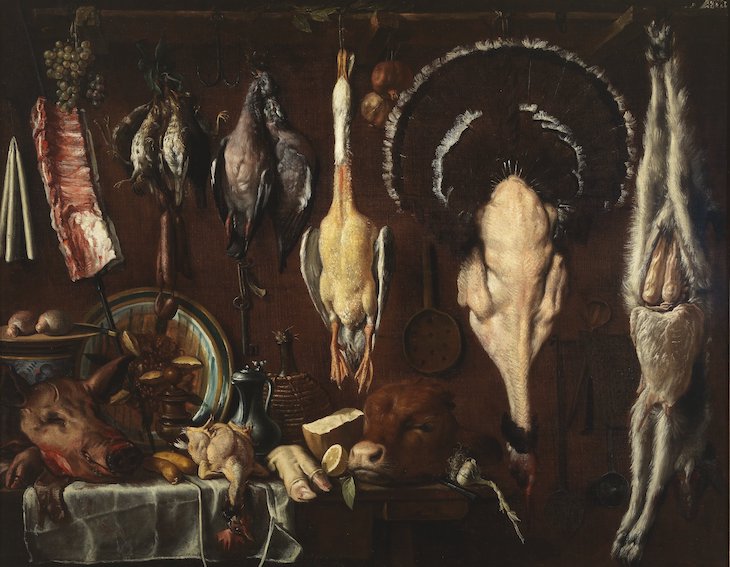Pantry with Cask, Game, Meat and Poultry