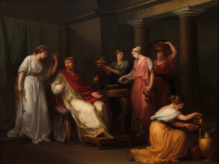 Ulysses on the Island of Circe (1793), Angelica Kauffman. Barrett Collection, University of Texas at Dallas