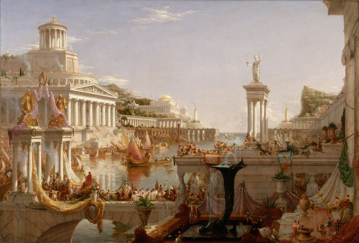 The Course of Empire: The Consummation of Empire (1835–36), Thomas Cole. Metropolitan Museum of Art, New York (photo: Wikimedia Commons)