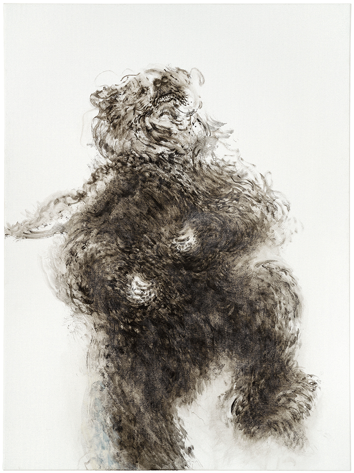 Young dancing bear (2019), Maggi Hambling.