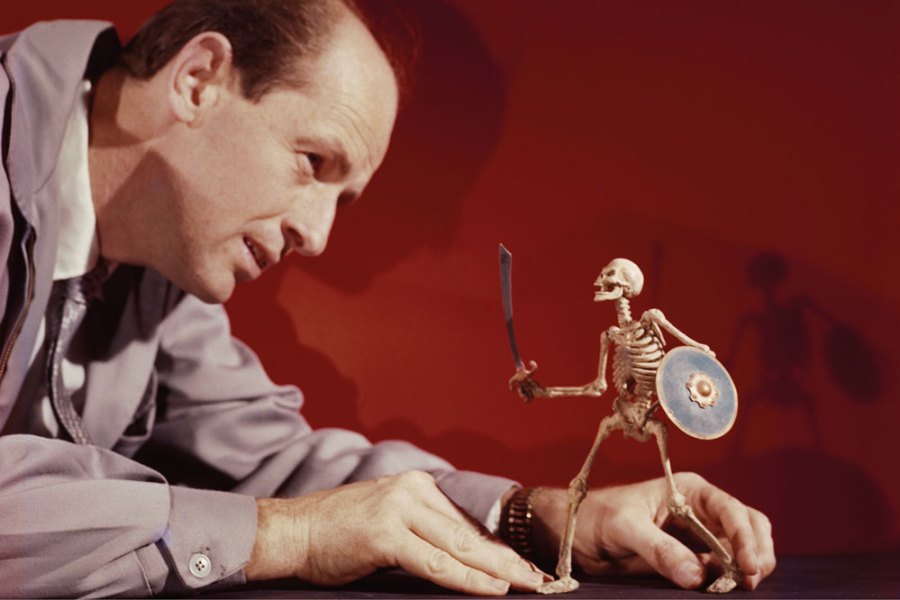 Modelling agency: Ray Harryhausen working on The 7th Voyage of Sinbad (1958)