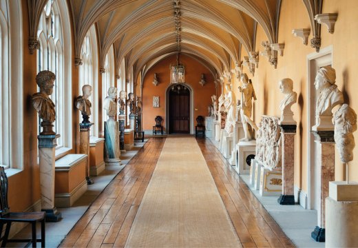 The South Cloister at Wilton House, designed by James Wyatt in c. 1801.