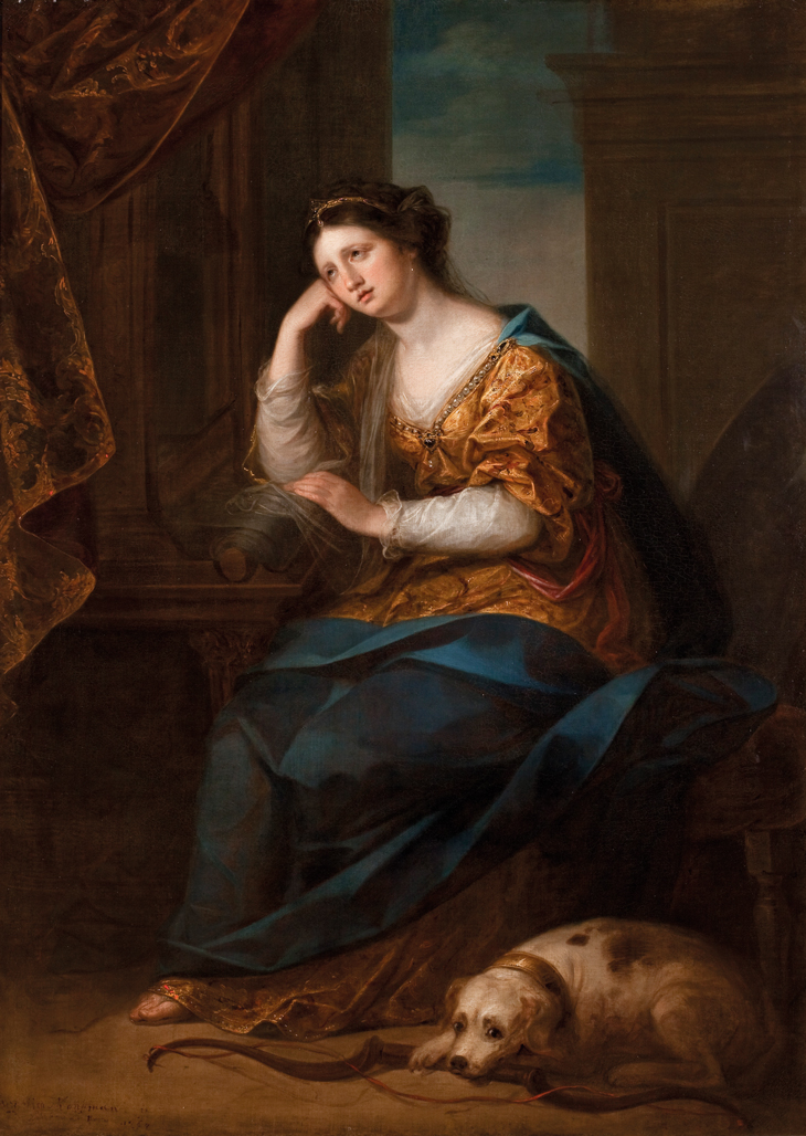 Penelope at Her Loom (1764), Angelica Kauffman. Brighton and Hove Museums and Art Galleries.