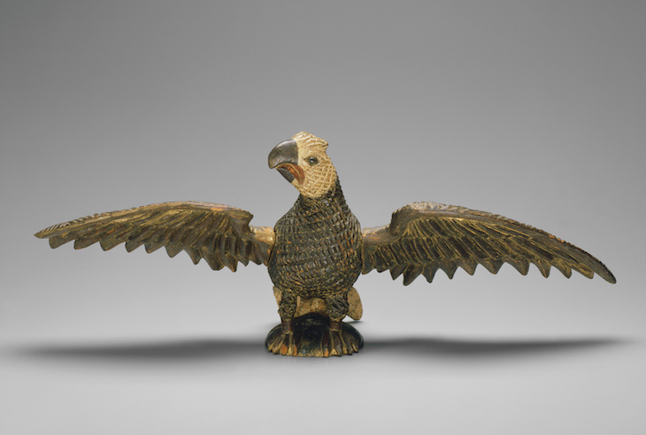 Eagle with widespread wings (1860–90), Wilhelm Schimmel.