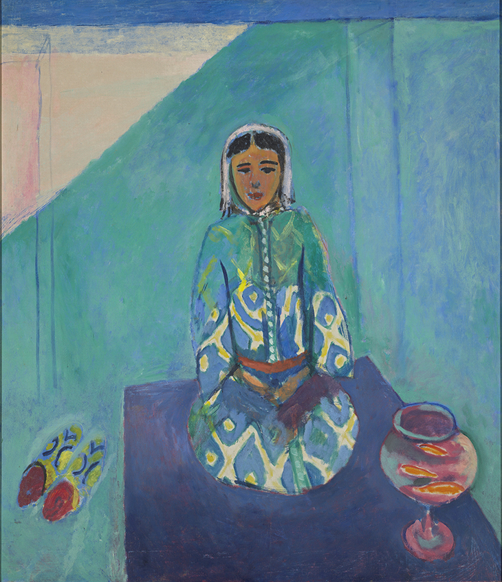 Triptyque Marocain: Zorah sur la Terrasse (central panel) (1912–13), Henri Matisse.