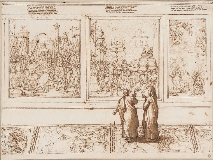 Purgatorio (Canti X–XII) (1586–88), Federico Zuccari. 