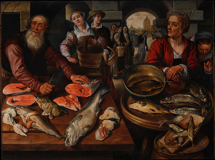 Fish Market (1568), Joachim Beuckelaer. Metropolitan Museum of Art, New York