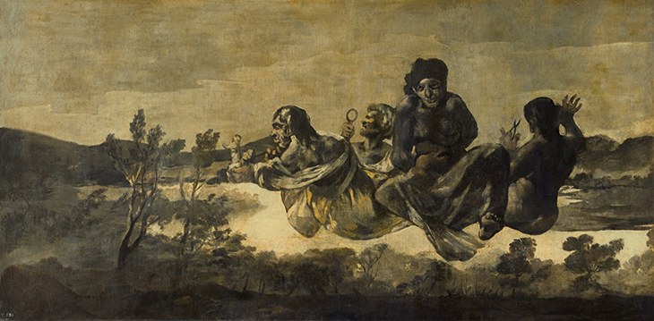 Atropos or The Fates (1820–23), Francisco de Goya. Museo del Prado, Madrid