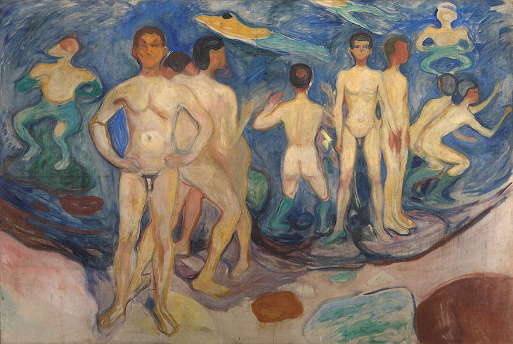 Bathing Young Men (1904), Edvard Munch.