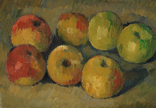 Still Life with Apples (1877–78), Paul Cézanne.