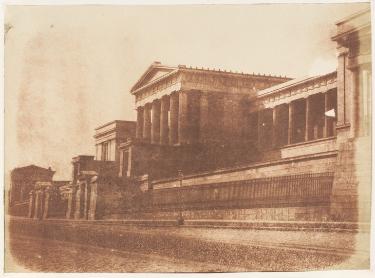 The old Royal High School photographed in 1843–47 by David Octavius Hill and Robert Adamson.