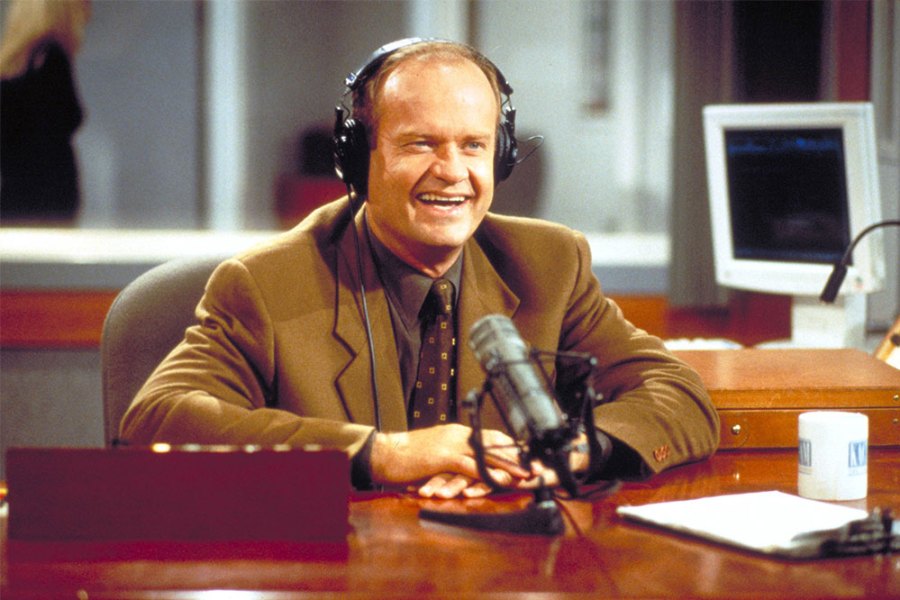 Schlock jock: Kelsey Grammer as Frasier.Photo: Gale Adler/Paramount