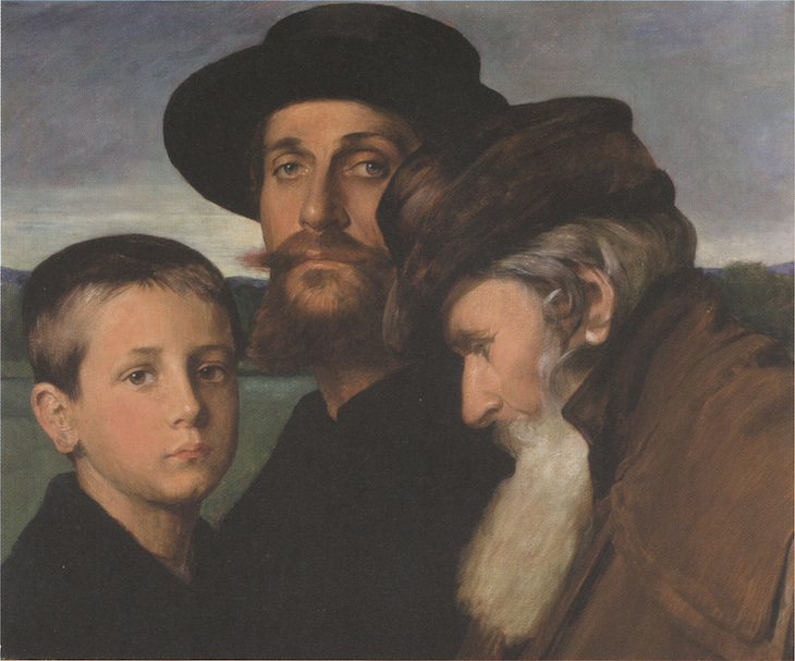 The Three Ages (1900), Ottilie W. Roederstein. 