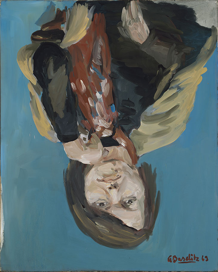 Portrait of Elke I (1969), Georg Baselitz. Metropolitan Museum of Art, New York.