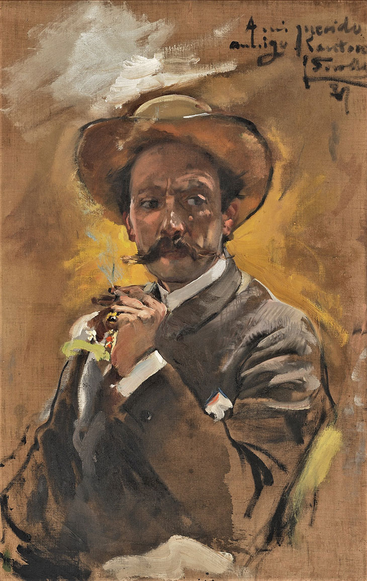 Portrait of the Painter Francesco Santoro (1887), Joaquín Sorolla y Bastida. Minneapolis Institute of Art