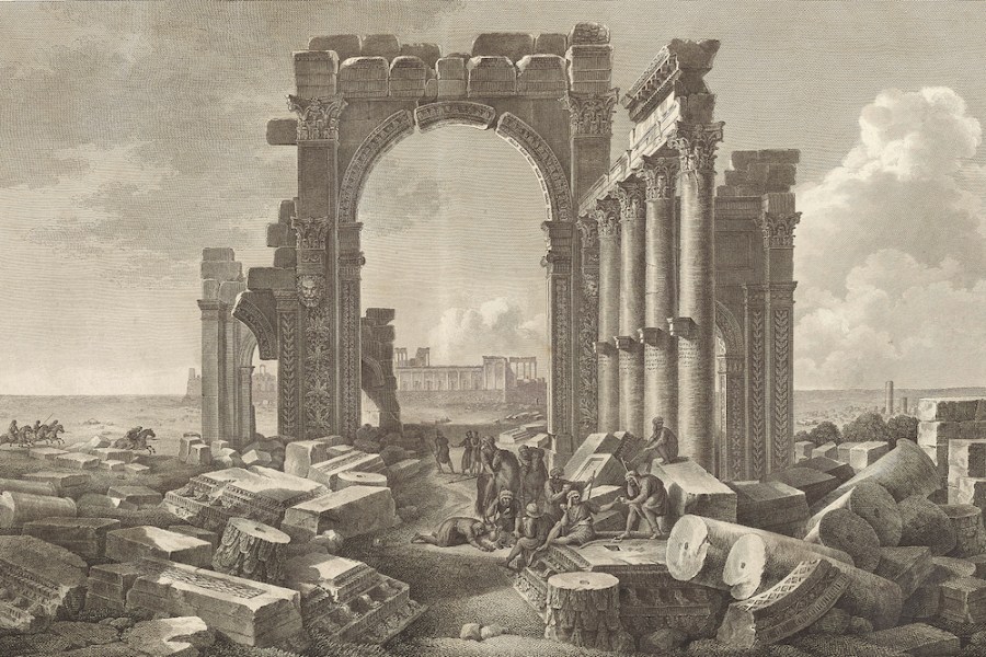 Monumental Arch (1799), Desmaisons and Pierre Gabriel Berthault after Louis-François Cassas.