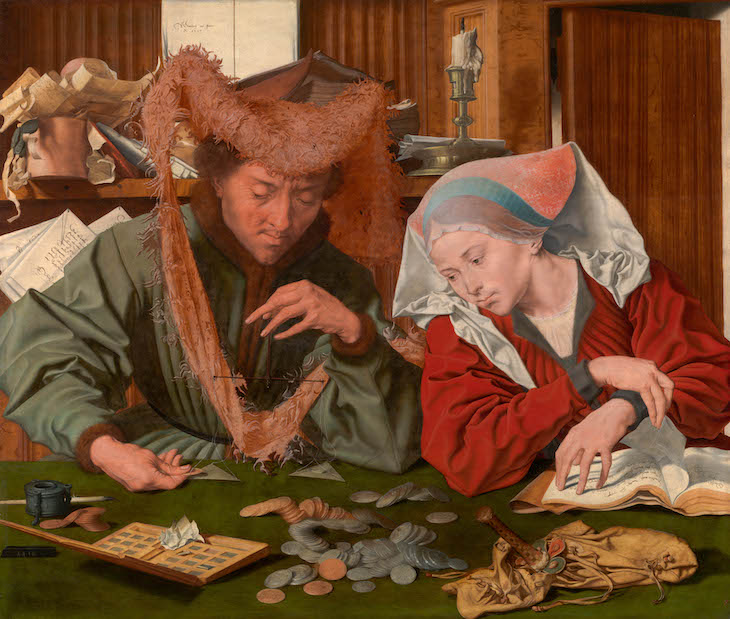 The Money-Changer and His Wife (1539), Marinus van Reymerswale.