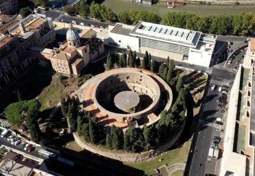 The Mausoleum of Augustus.
