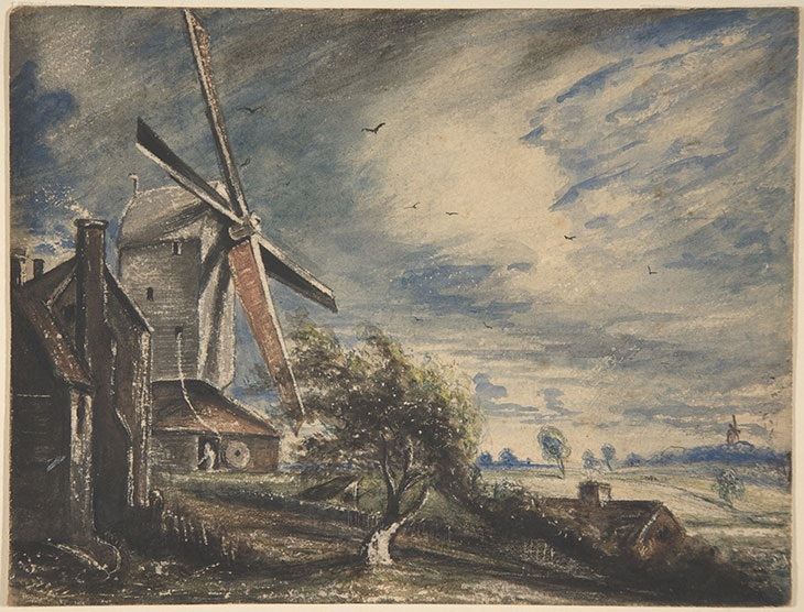 A Mill Near Colchester (1833), John Constable. Metropolitan Museum of Art, New York