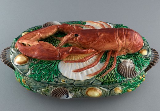 Lobster Dish, designed in 1868 by Matilda Charsley, made in 1869 by Minton & Co.