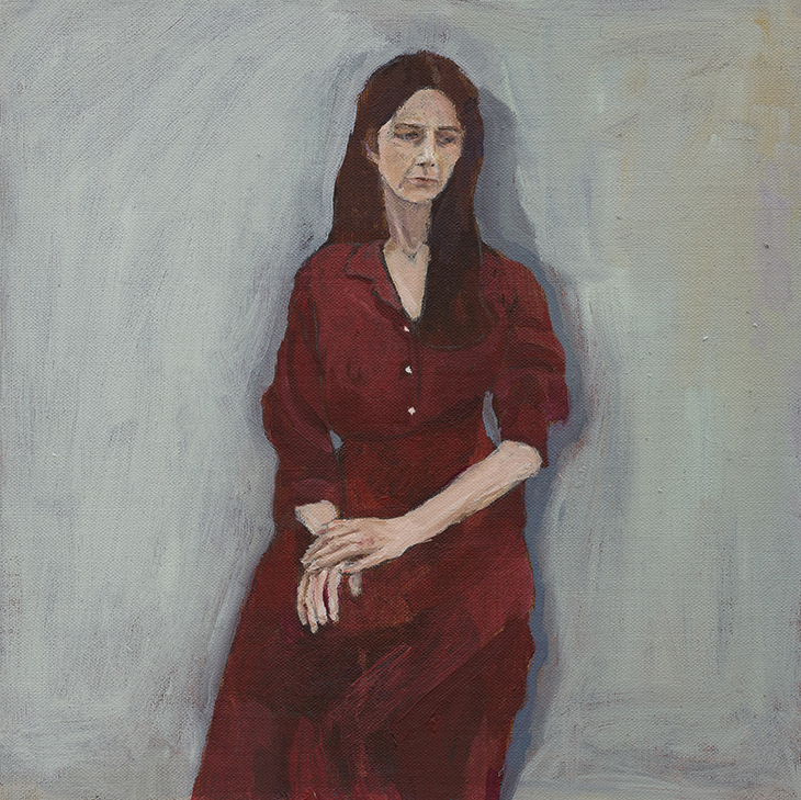 Untitled (lockdown portrait) (2020), Gillian Wearing.