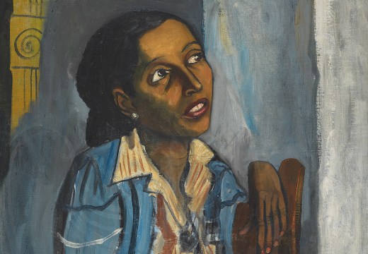 Mercedes Arroyo (detail; 1952), Alice Neel.