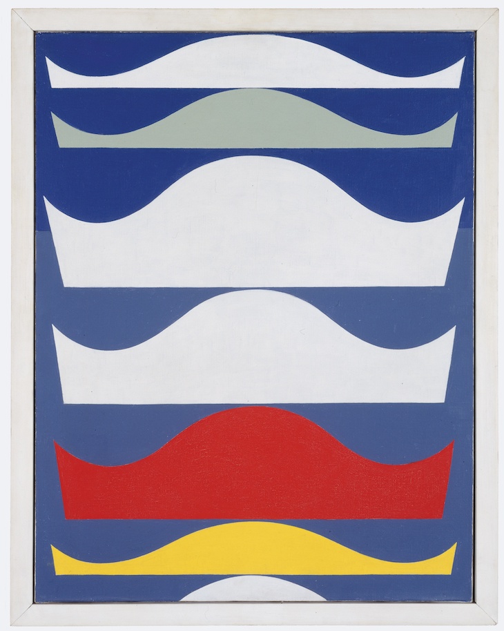 Coloured Gradation (1939), Sophie Taeuber-Arp.
