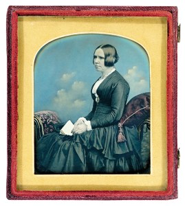 Seated Woman (c. 1859), William Edward Kilburn. Solander Collection, Pasadena