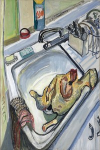 Thanksgiving (1965), Alice Neel. The Brand Family Collection