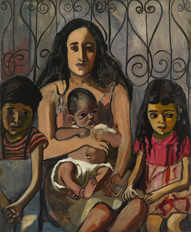 The Spanish Family (1943), Alice Neel.