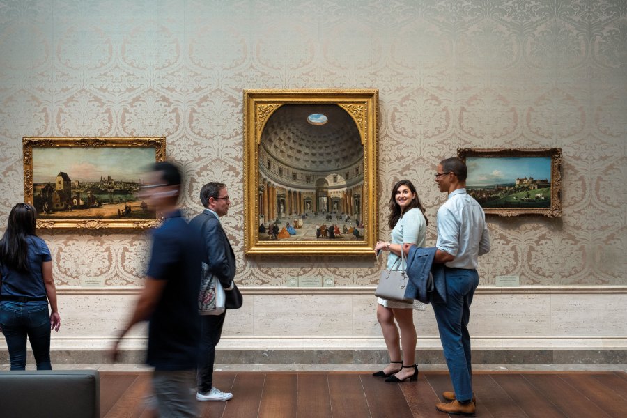 At the National Gallery of Art, Washington, D.C. Photo: © Ron Blunt/National Gallery of Art