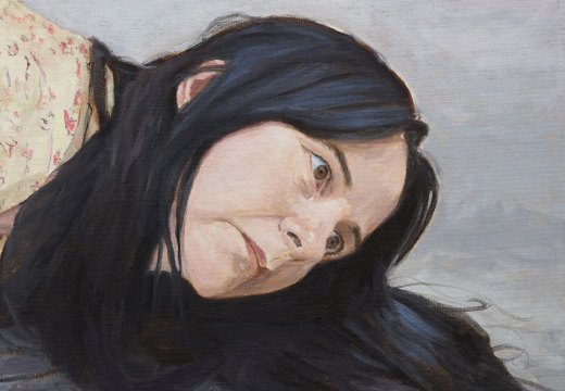 Untitled (lockdown portrait) (detail; 2020), Gillian Wearing.